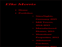 Tablet Screenshot of elkemorris.com